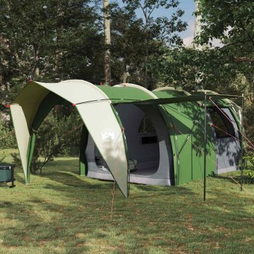 Tenda a tunnel 6 persona Verde