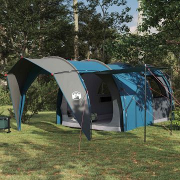 Tenda a tunnel 6 persona Blu