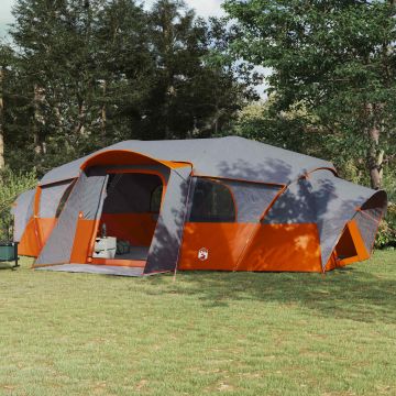 Tenda familiare con telo da pioggia resistente all'acqua