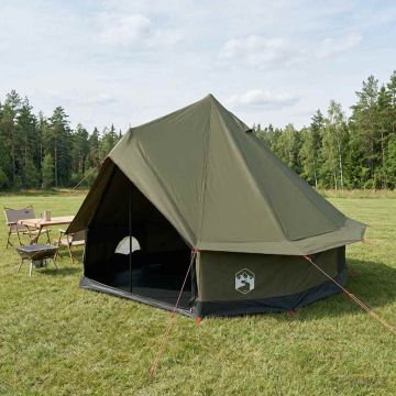 Tenda Familiare Verde militare 6 persone Policotone