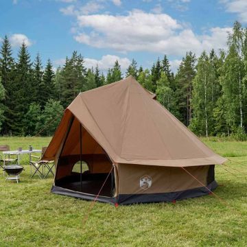 Tenda Familiare Marrone 6 persone Policotone