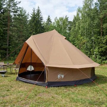 Tenda Familiare Marrone 8 persone Policotone