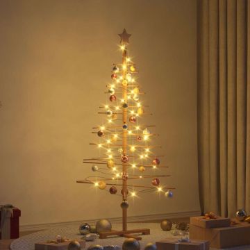 Albero di Natale in legno Marrone 150 cm Bambù