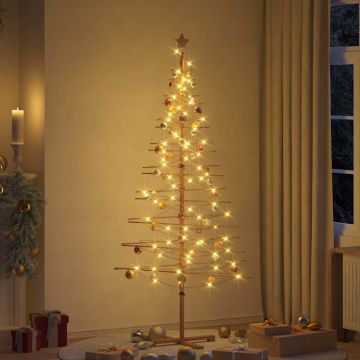 Albero di Natale in legno Marrone 210 cm Bambù