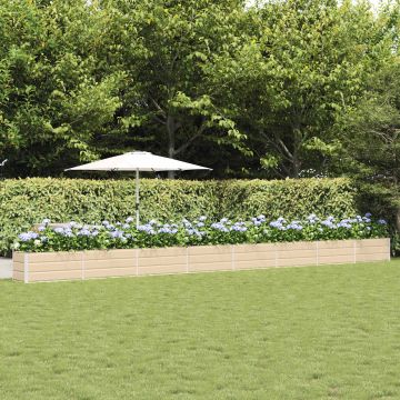 Fioriera Avorio 770 x 50 x 45 cm Acciaio zincato