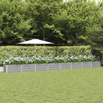 Fioriera Grigio chiaro 770 x 50 x 45 cm Acciaio zincato