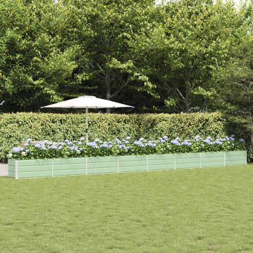 Fioriera Verde Pastello 770 x 50 x 45 cm Acciaio zincato