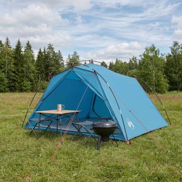 Tenda a tunnel 4 persona Blu