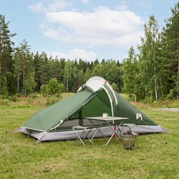Tenda da backpacking 4 persona Verde