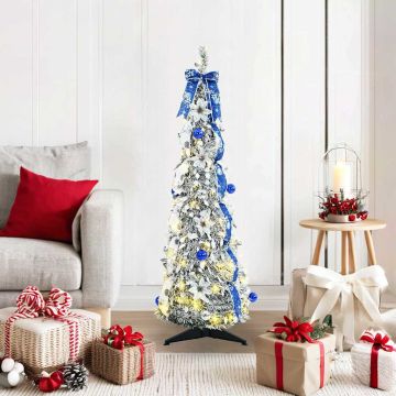 Albero di Natale artificiale Bianco 120 cm PVC
