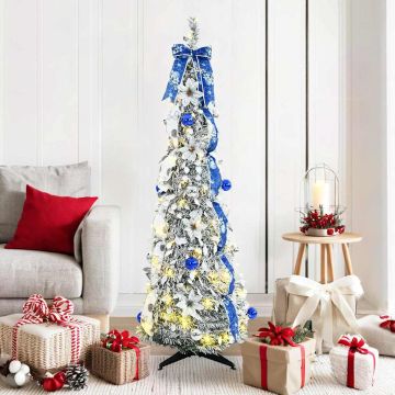 Albero di Natale artificiale Bianco 150 cm PVC