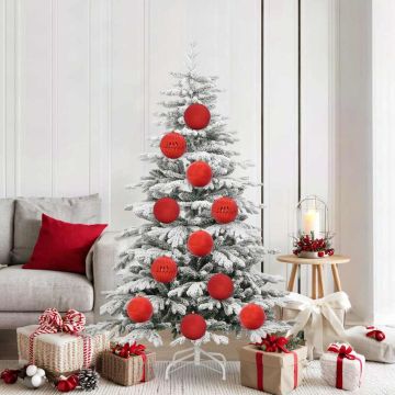 Set di palline di Natale XL 9 pz Rosso Ø 15 cm Plastica