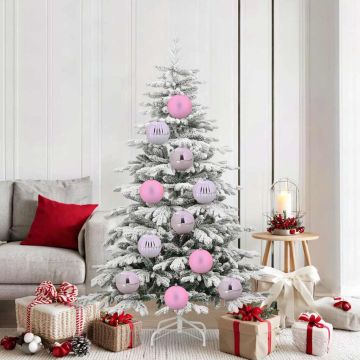 Set di palline di Natale XL 9 pz Rosa Ø 15 cm Plastica