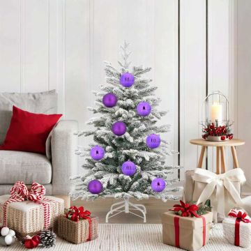 Set di palline di Natale XL 15 pz Lillà Ø 10 cm Plastica