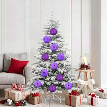 Set di palline di Natale XL 9 pz Lillà Ø 15 cm Plastica