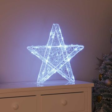 Stella 3D 50 LED Bianco freddo 55 x 53.5 x 10 cm Acrilico