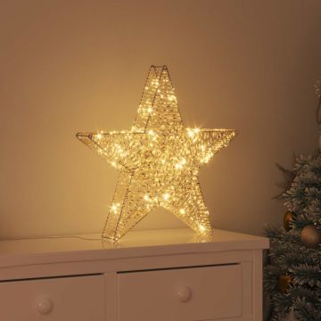 Stella 3D 50 LED Bianco caldo 55 x 52.5 x 9 cm PET