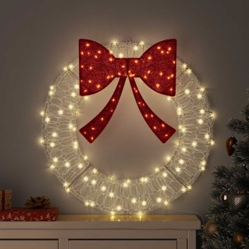 Corona 60 LED Bianco caldo 76 x 76 x 8,5 cm Acrilico