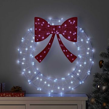 Corona 60 LED Bianco freddo 76 x 76 x 8,5 cm Acrilico