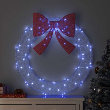 Corona 80 LED Blu 92 x 92 x 9,5 cm Acrilico