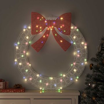 Corona 80 LED Multicolore 92 x 92 x 9,5 cm Acrilico