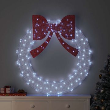 Corona 150 LED Bianco freddo 120 cm Acrilico