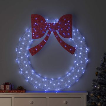 Corona 150 LED Blu 120 cm Acrilico
