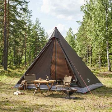 Tenda da backpacking 2 persona Marrone e Grigio