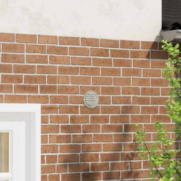Coperture per ventilazione d'aria 4 pz Argento 80 mm