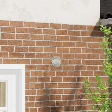 Coperture per ventilazione d'aria 4 pz Argento 125 mm