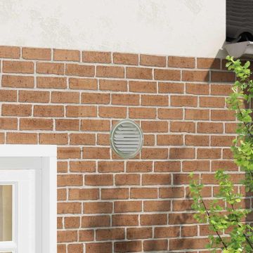 Coperture per ventilazione d'aria 4 pz Argento 200 mm