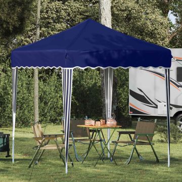 Tenda per feste a pop-up 195 x 195 x 245 cm Blu Tessuto Oxford