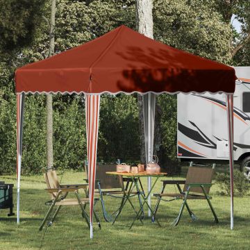 Tenda per feste a pop-up 195 x 195 x 245 cm Terracotta