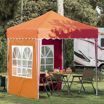 Tenda per feste a pop-up 195 x 195 x 245 cm Arancione