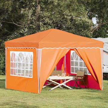 Tenda per feste a pop-up 288 x 288 x 245 cm Arancione