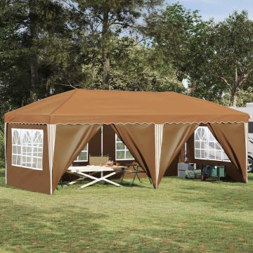 Tenda per feste a pop-up 575 x 288 x 245 cm Beige