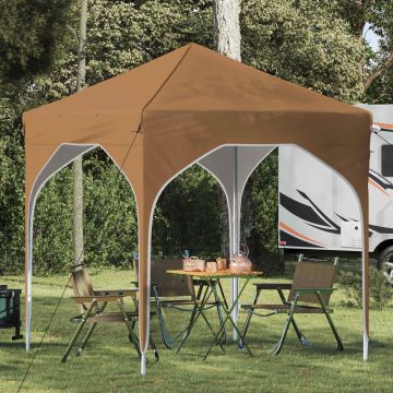 Tenda per feste a pop-up 194 x 194 x 245 cm Beige