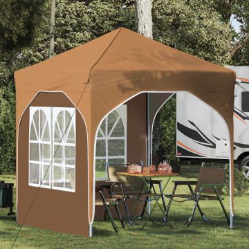 Tenda per feste a pop-up 192 x 192 x 245 cm Beige