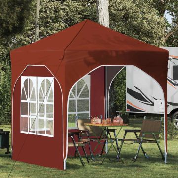 Tenda per feste a pop-up 192 x 192 x 245 cm Terracotta
