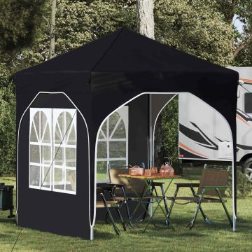 Tenda per feste a pop-up 192 x 192 x 245 cm Nero