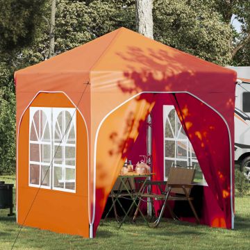 Tenda per feste a pop-up 192 x 192 x 245 cm Arancione