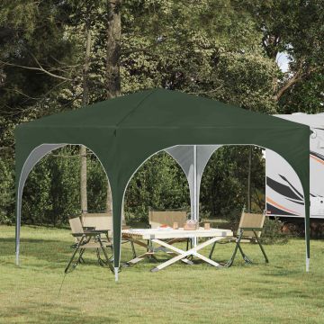 Tenda per feste a pop-up 290 x 290 x 245 cm Verde