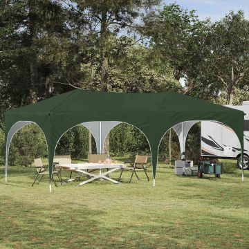 Tenda per feste a pop-up 575 x 288 x 245 cm Verde