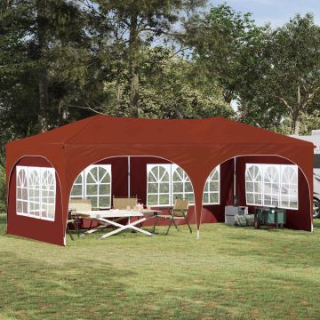 Tenda per feste a pop-up 575 x 288 x 245 cm Terracotta