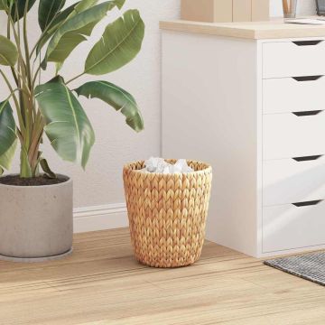 Cestini per Carta da Rifiuti 2 pz Giacinto d'acqua Naturale