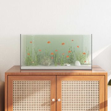 Acquario con archiviazione Trasparente 60 x 30 x 30 cm Vetro