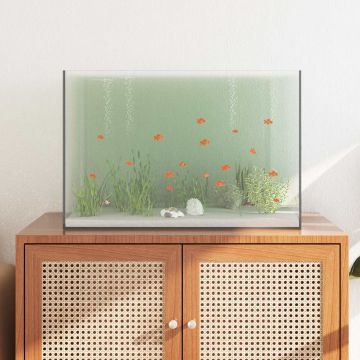 Acquario con archiviazione Trasparente 60 x 35 x 40 cm Vetro