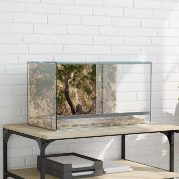 Terrario con archiviazione Trasparente 50 x 30 x 30 cm Vetro