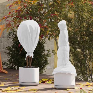 Fleece per Piante di Protezione dal Gelo Bianco 50 x 1,6 m