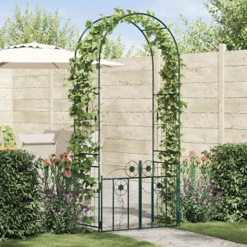 Arco da Giardino Verde 102 x 50 x 218 cm Acciaio